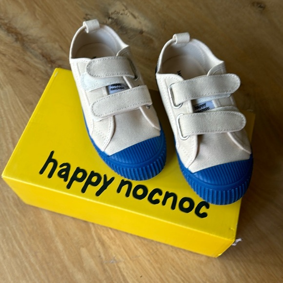 HAPPY NOCNOC Toddler Shoe | Unisex | Canvas Velcro Sneaker - Picture 3 of 10